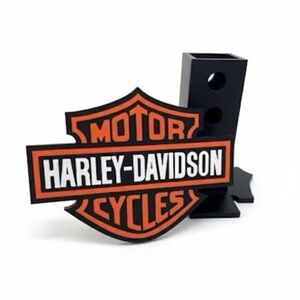 Harley-Davidson Style 2” Trailer Hitch Cover – Durable & Bold Design